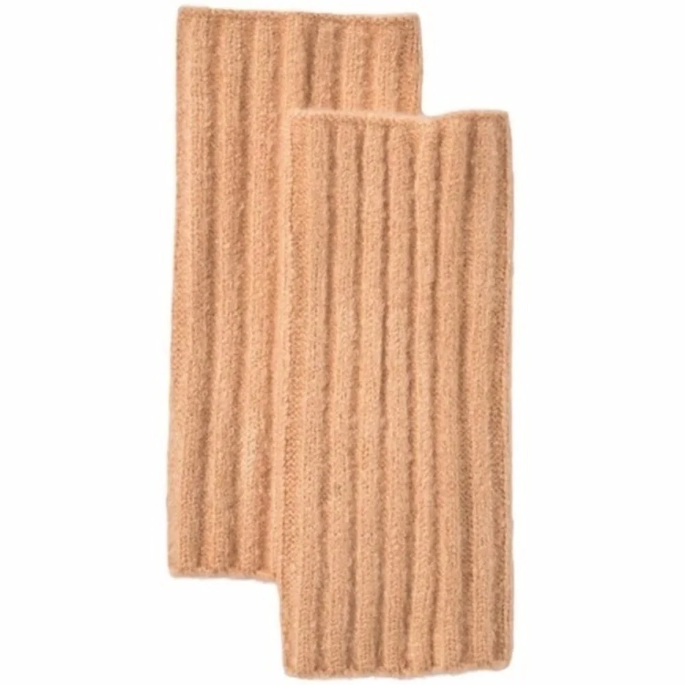 Free People Outside The lInes Tan Arm Warmers